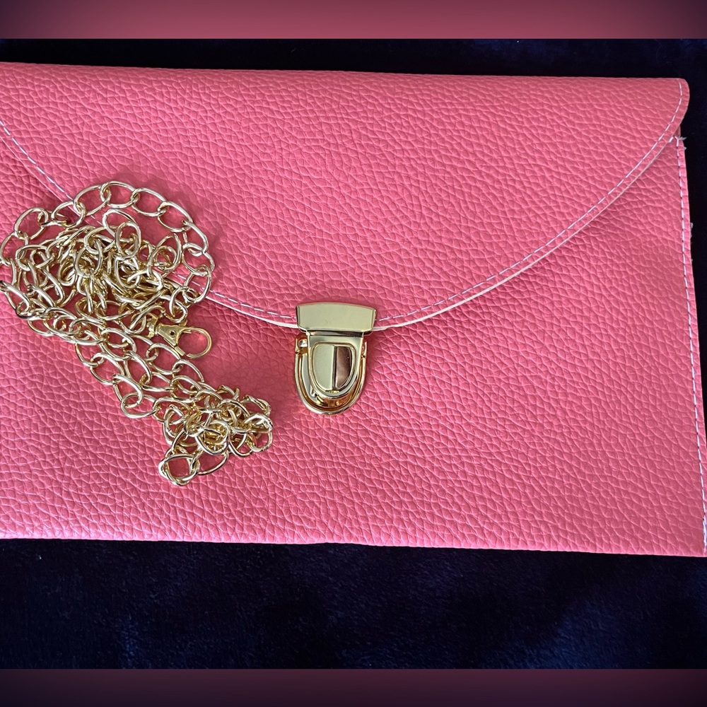 NWOT Coral Crossbody  or Clutch